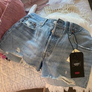 Levi summer shorts!!!! high waisted NWT